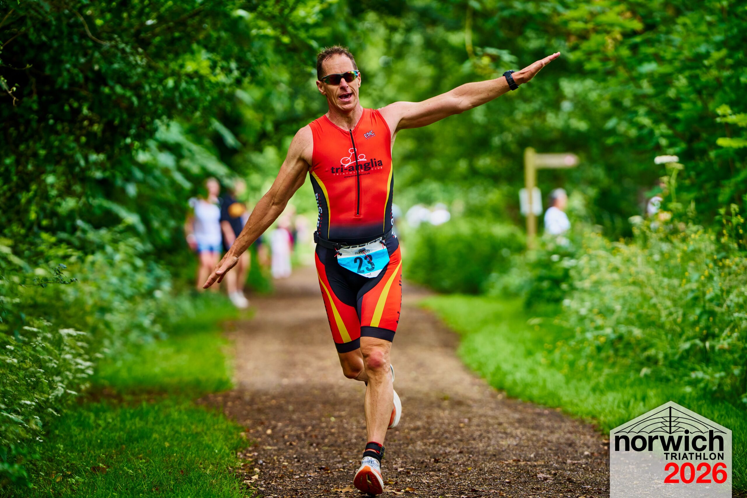 Hashtag Coaching athelete Carl at Norwich Triathlon