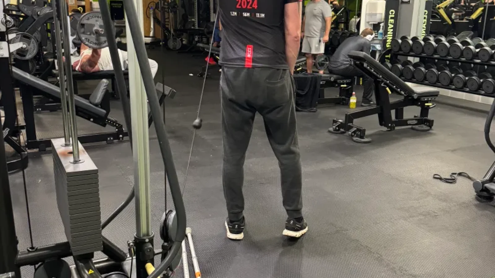 Nick in gym